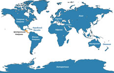 Изображение Центральной Америки